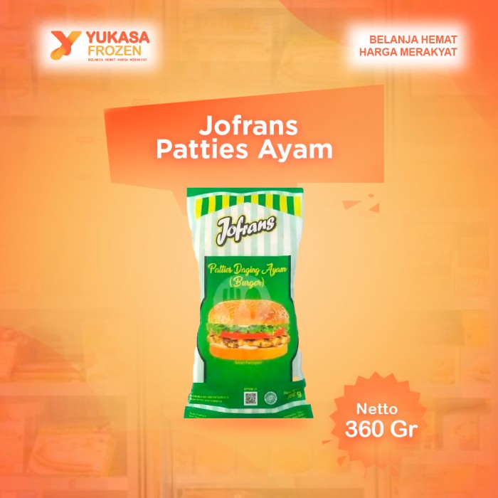 

Jofrans Patties Ayam 360gr