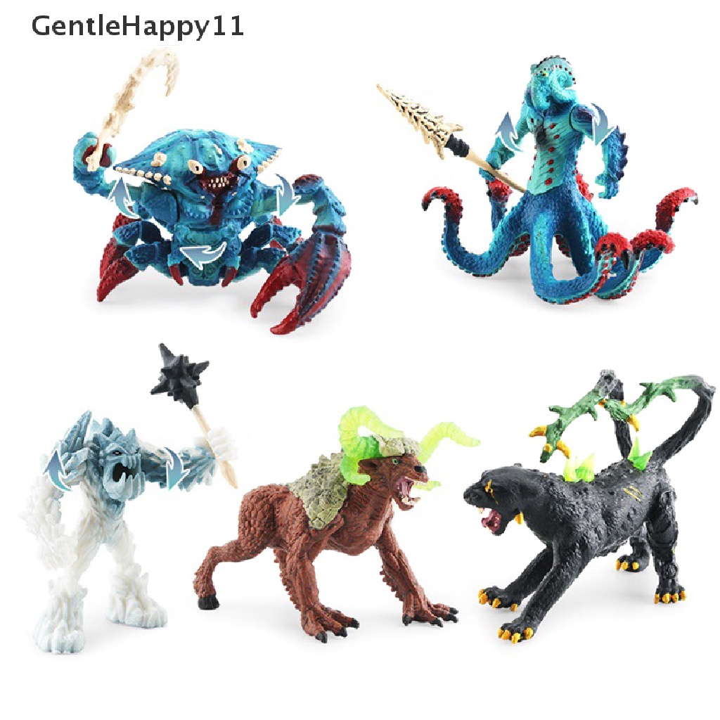 Gentlehappy Savage Simulasi Action Figure PVC Manusia Hidup Patung Koleksi Mainan Anak Hadiah id