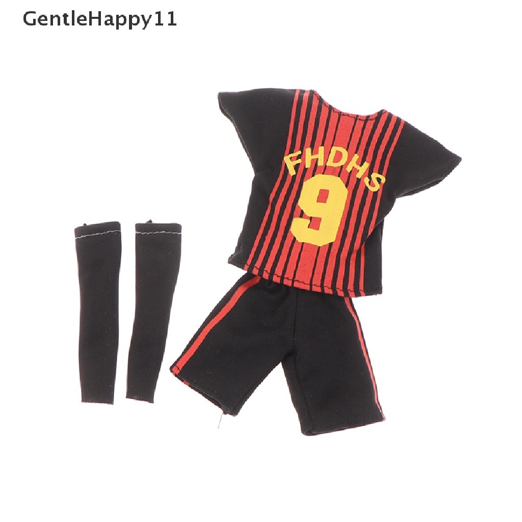 Gentlehappy Setelan Baju Olahraga1Per6 Boyfriend Doll Set Jersey Bola Baju Olahraga Mainan Berdandan id