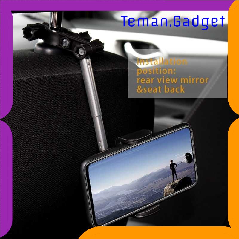 TG - OTO Syrinx Car Holder Smartphone Spion Mobil Rearview Bracket - OU31