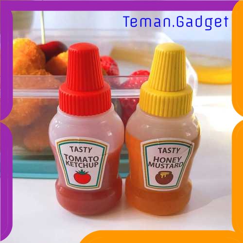 TG - DPR HouseGood Botol Saos Mini Tomato Ketchup Sauce Bottle 25ml 2PCS - HG25