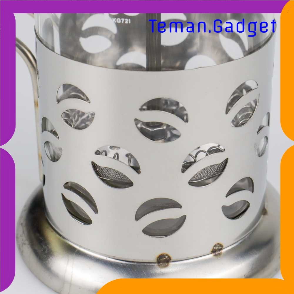 TG - DPR One Two Cups French Press Coffee Maker Pot 350ml - KG72I