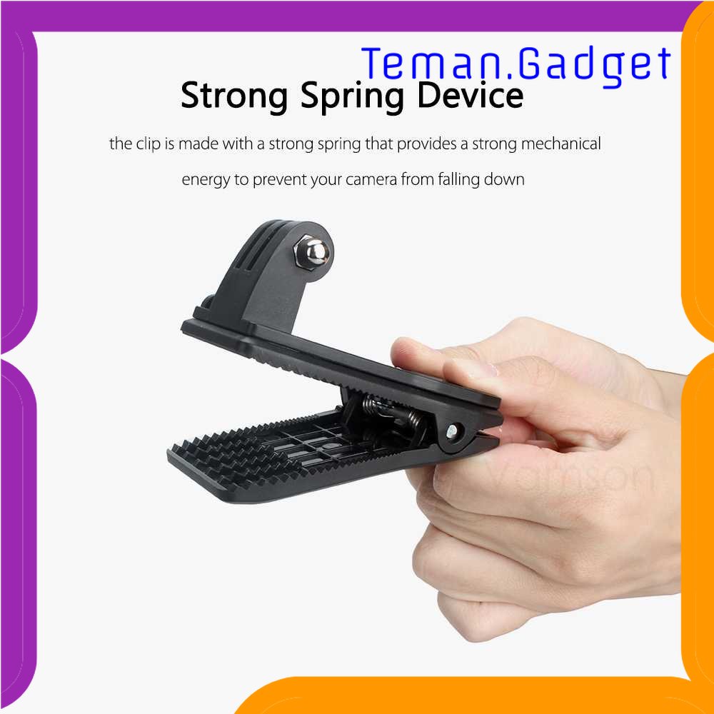 TG - KMP Vamson Clip Clamp Mount 360 Rotary + Smartphone Holder for GoPro - VP512