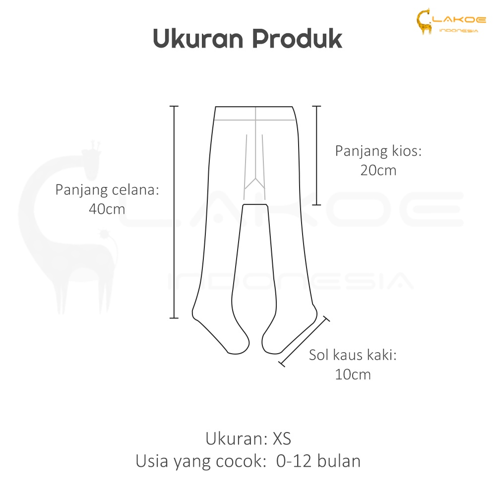 Lakoe Legging Bayi/Legging Tutup Kaki Anak/Stoking Stocking Anak Perempuan/Legging Kaos Kaki Bayi