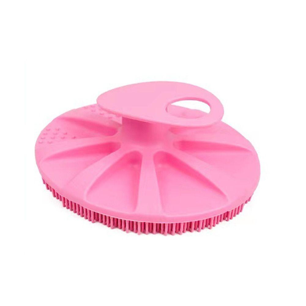 Populer Body Scrubber Shower Bath Brush Portable Mudah Berbusa Sikat Pembersih Silikon Multifungsi