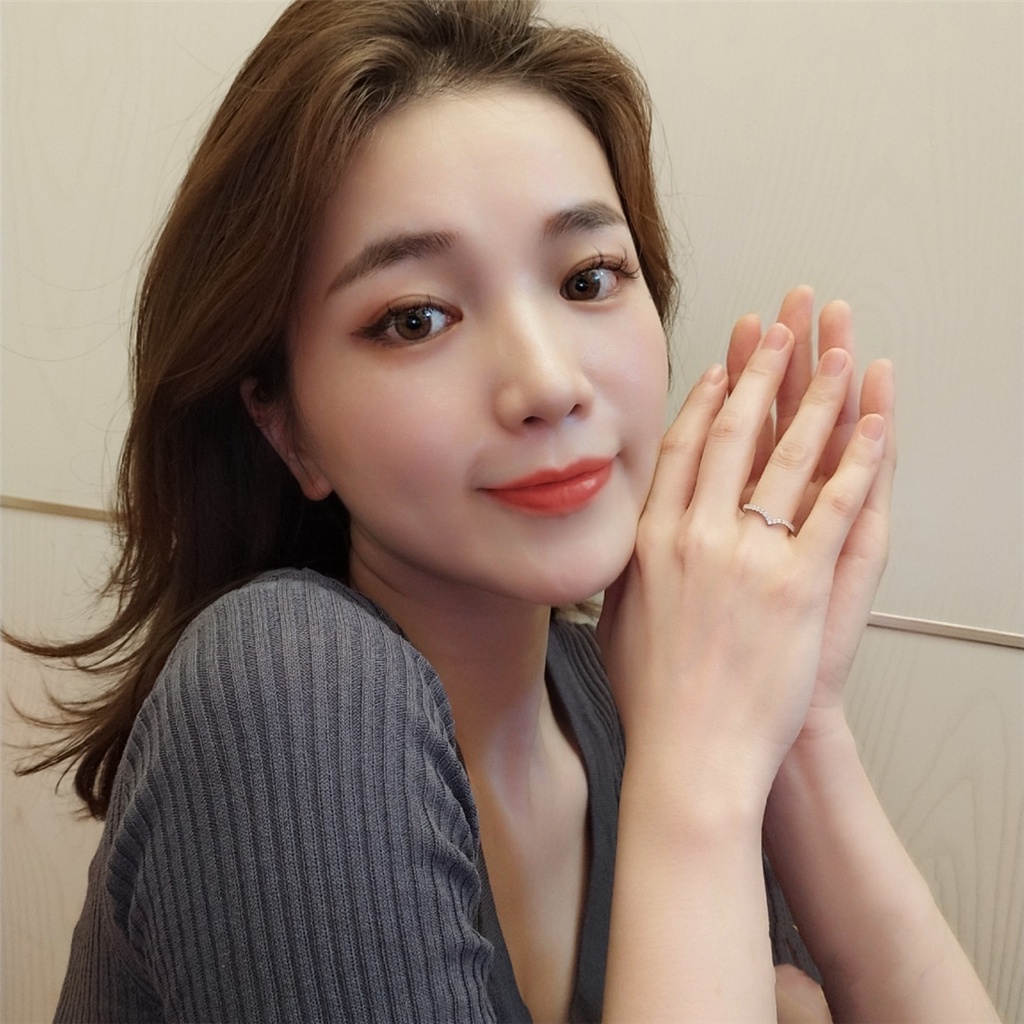 GROSIR Cincin fuji zircon titanium stainless steel 316L import berkualitas bisa bayar ditempat COD