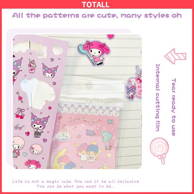 COD Stiker Koromi Waterproof Kartun Sanrio MELODY Untuk Diary Stiker Dekorasi DIY-Totall