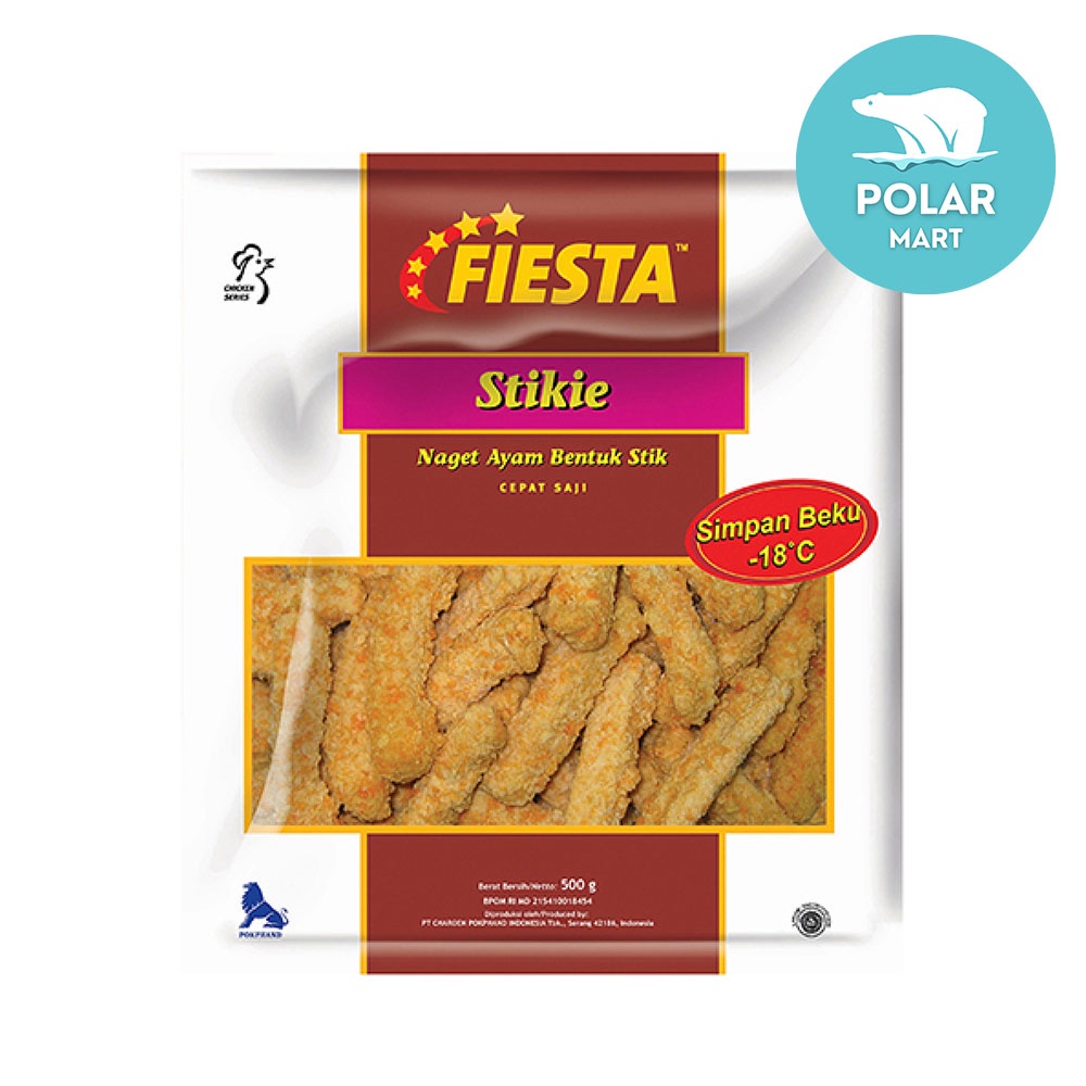 

[Cab. Cimahi] Fiesta Stikie 500 Gram (Nugget Stick Ayam) (FROZEN FOOD BANDUNG)