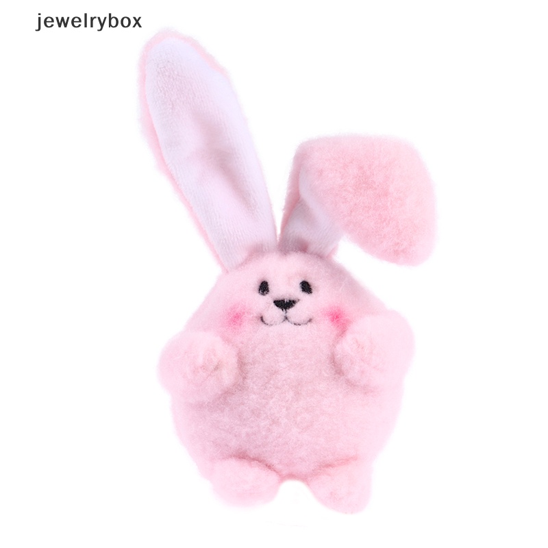 [jewelrybox] Telinga Panjang Kelinci Boneka Plush Gantungan Kunci Liontin Tahun Kelinci2023 Butik Mainan