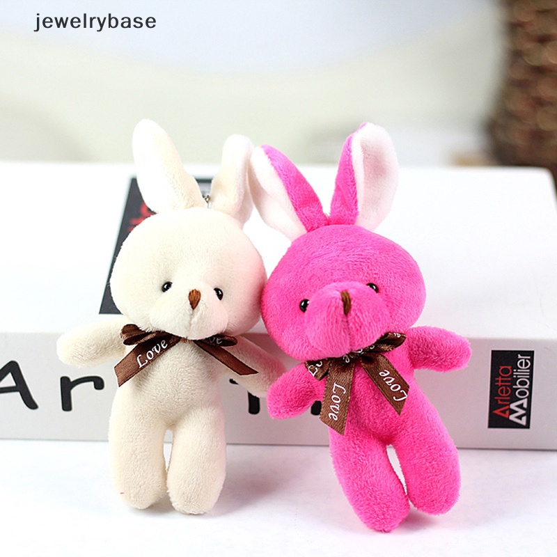 [jewelrybase] Bunny Plush Toys Lucu Dasi Kupu Kelinci Mainan Hadiah Natal Boneka Boneka Hadiah Butik