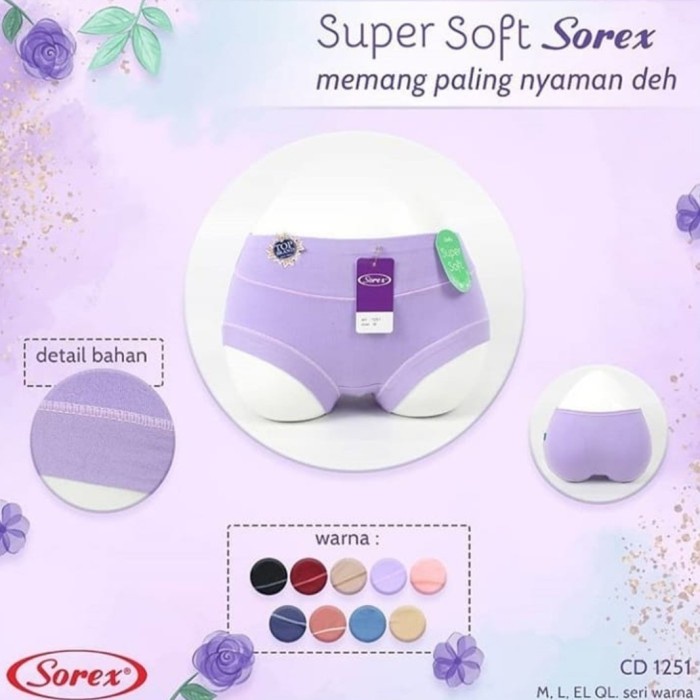 Celana Dalam Sorex 1251 Super Soft