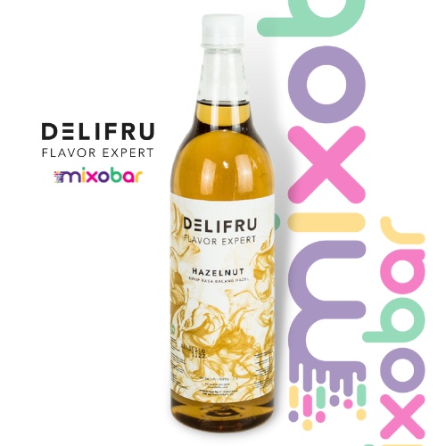 

Delifru Syrup Hazelnut 1000ml l Sirup Minuman