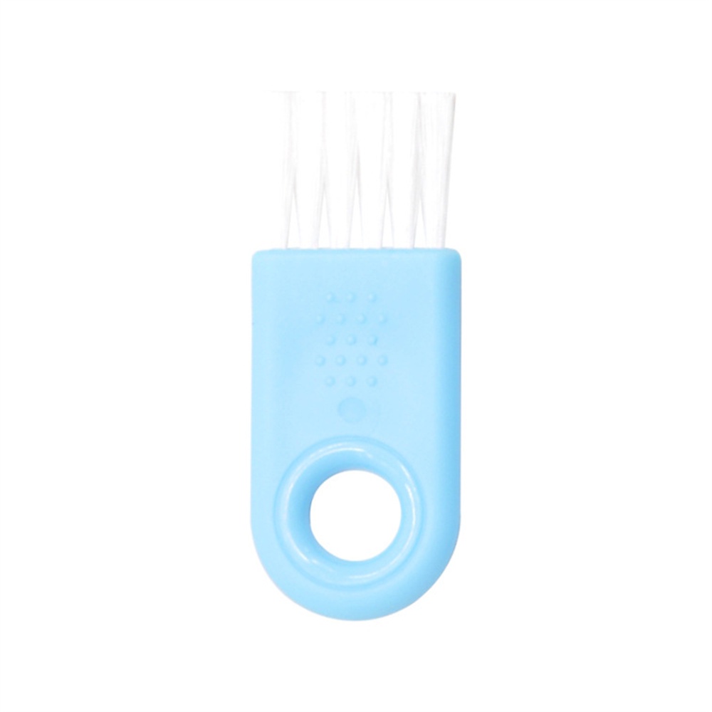Cup Sikat Kecil Plastik Lembut, Penutup Cangkir Keyboard Komputer Pembersih Celah Pisau Cukur Sikat Nilon Multifungsi Rumah Tangga Sikat Pembersih Mini