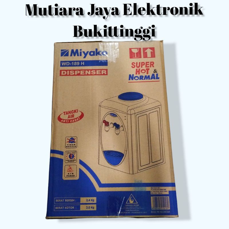 Dispenser Miyako WD 189 Galon Atas