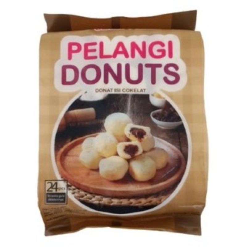 PELANGI DONUTS Kentang Isi Cokelat (Isi 24)