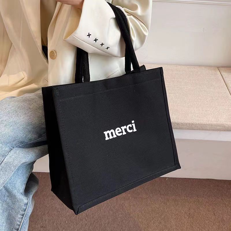 	 OPIOBAGS TOTE BAG WANITA BESAR CANVAS TEBAL MOTIF TOTEBAG KULIAH KERJA KOREA TAS SHOPPING KANVAS IMPORT MURAH GROSIR / TFW 143	