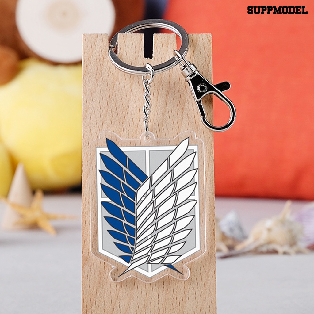 [SM Auto] Liontin Tas Tangan Transparan Anti Karat Attack on Titan Charm Menjuntai Untuk Dekorasi Rumah