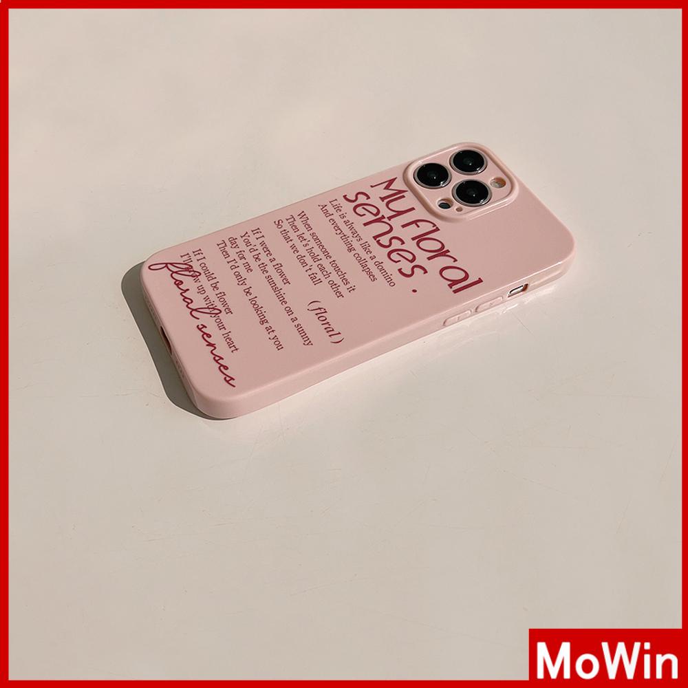 For iPhone 14 Pro Max iPhone Case Cream Glossy Soft Case TPU Shockproof Camera Cover Protection Letters Simple Compatible with iPhone 13 Pro max 12 Pro Max 11 xr xs max 7Plus 8Plus