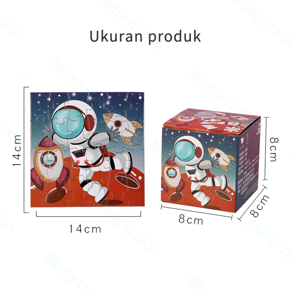 Mumystation Petit Puzzle Mini Puzzle Anak Puzzle Animal Cartoon Kado Anak Mainan Edukasi