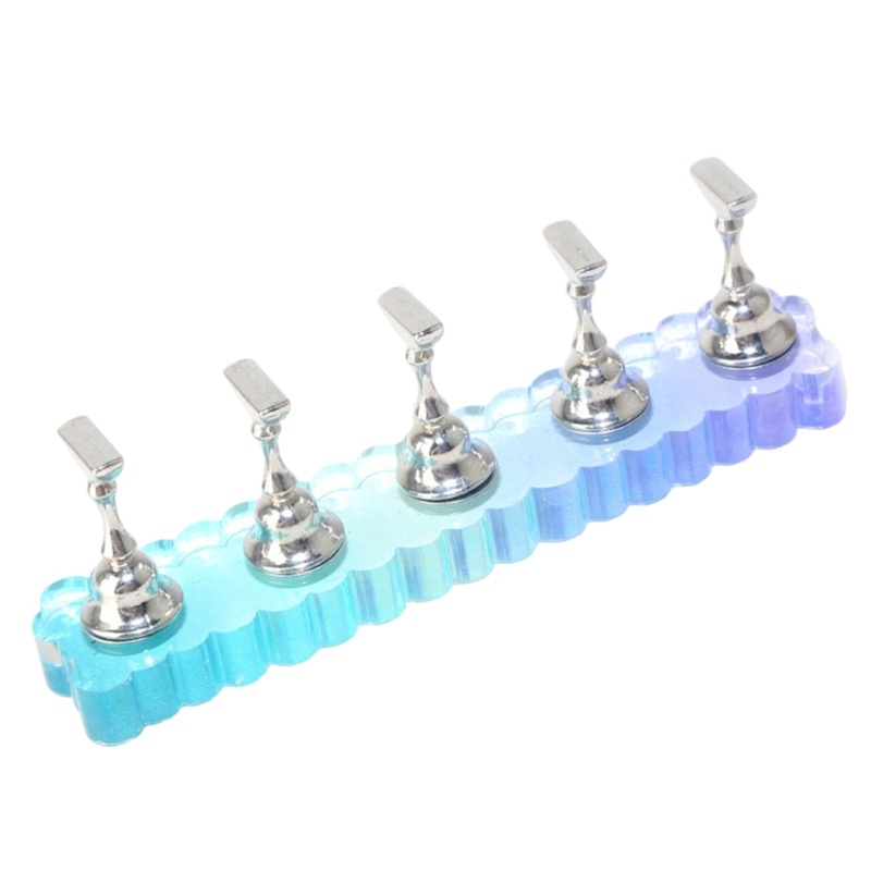 Siy Nail Tip Stand DIY Nail Art Holder Stand Kuku Nail Art Stand Manicure Alat