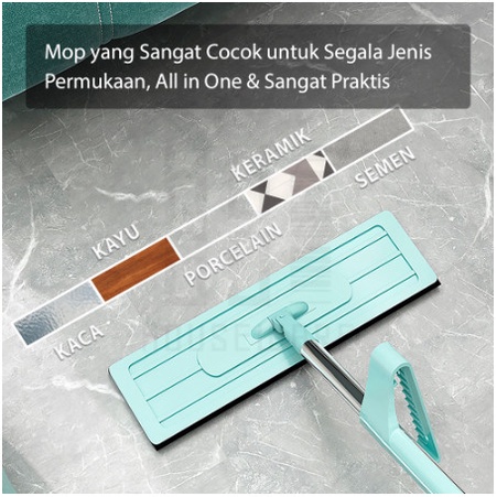 Alat Pel Praktis Tarik Peras Ultra Mop / Pel Lantai Mop Modern