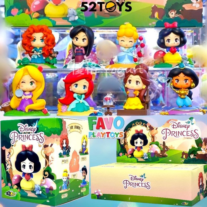 52TOYS Disney Princess Dreams Series 2 Blindbox Figure Set
