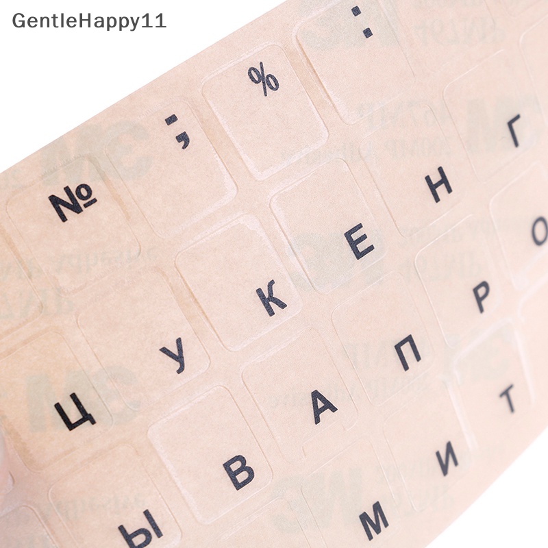 Gentlehappy layout keyboard Standar Rusia er Huruf Di id Pengganti