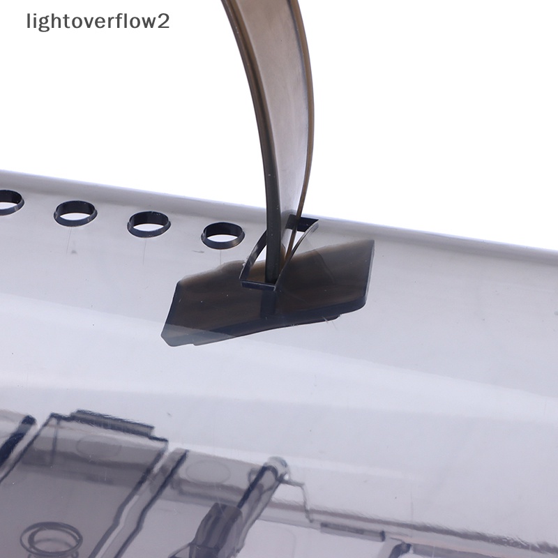 [lightoverflow2] Smart Self-locking Mouse Trap Safe Firm Transparan Rumah Tangga Penangkap Tikus [ID]