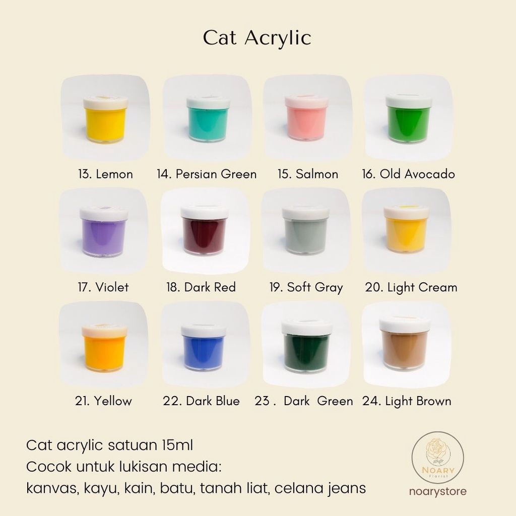 POM ACRYLIC COLOR / Cat Acrylic Premium Color