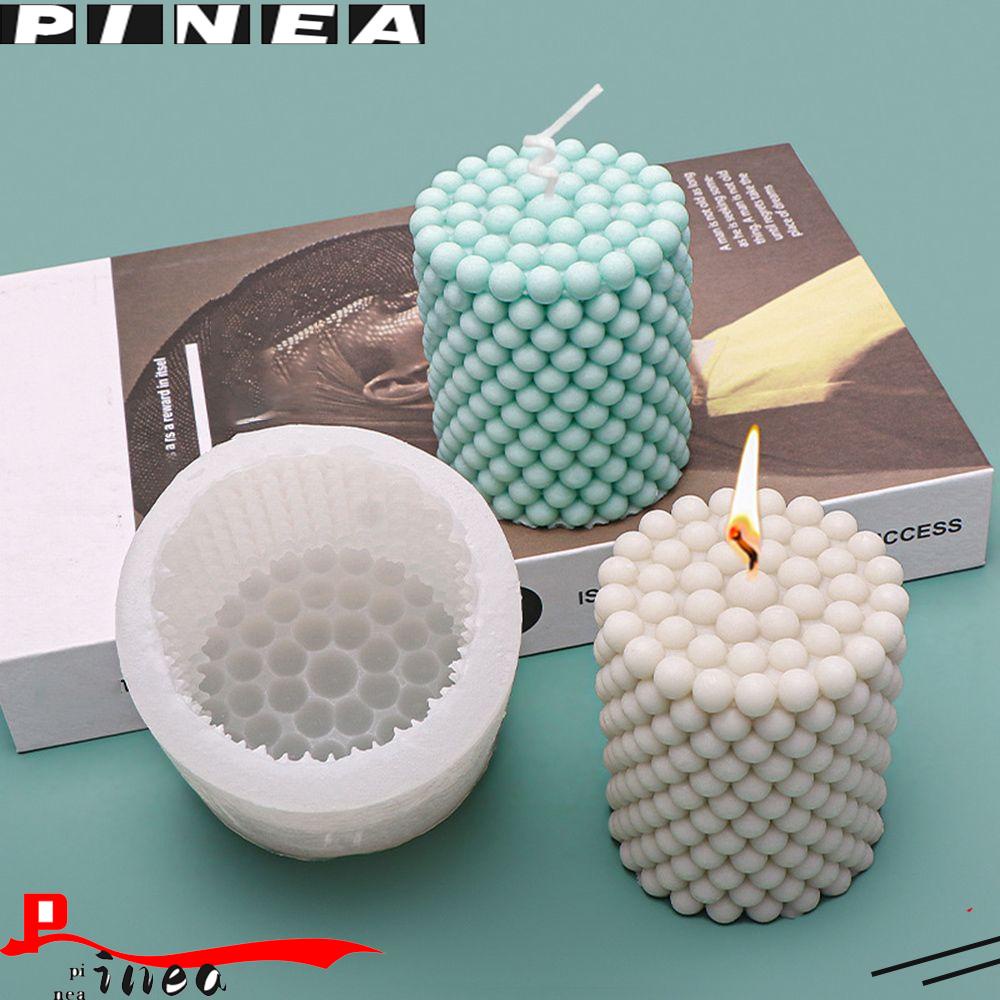 Cetakan Lilin Silinder Nanas Perlengkapan Pernikahan Silikon Handmade Kue Resin Molds