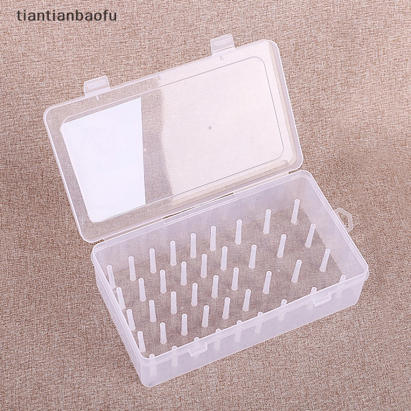 [tiantianbaofu] Kotak Penyimpanan Benang Jahit 42buah Spools Bobbin Carry Case Wadah Holder Craft Spool Organizing Case Sewing Storage Box Butik