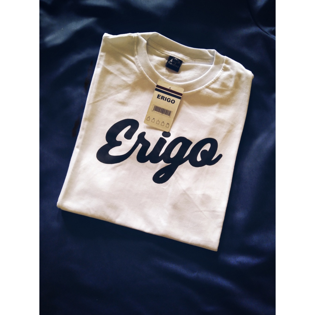 Erigo Kaos Distro Putih T-Shirt Pria Wanita