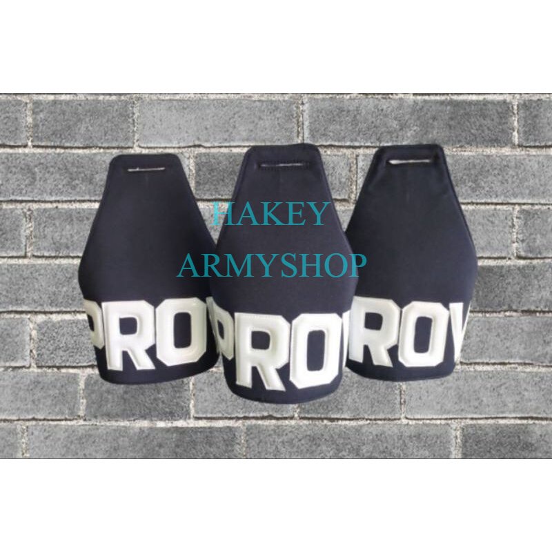 Ban Tangan Ban Lengan Provos Tni  Ban Lengan Provost Tulisan Putih Timbul