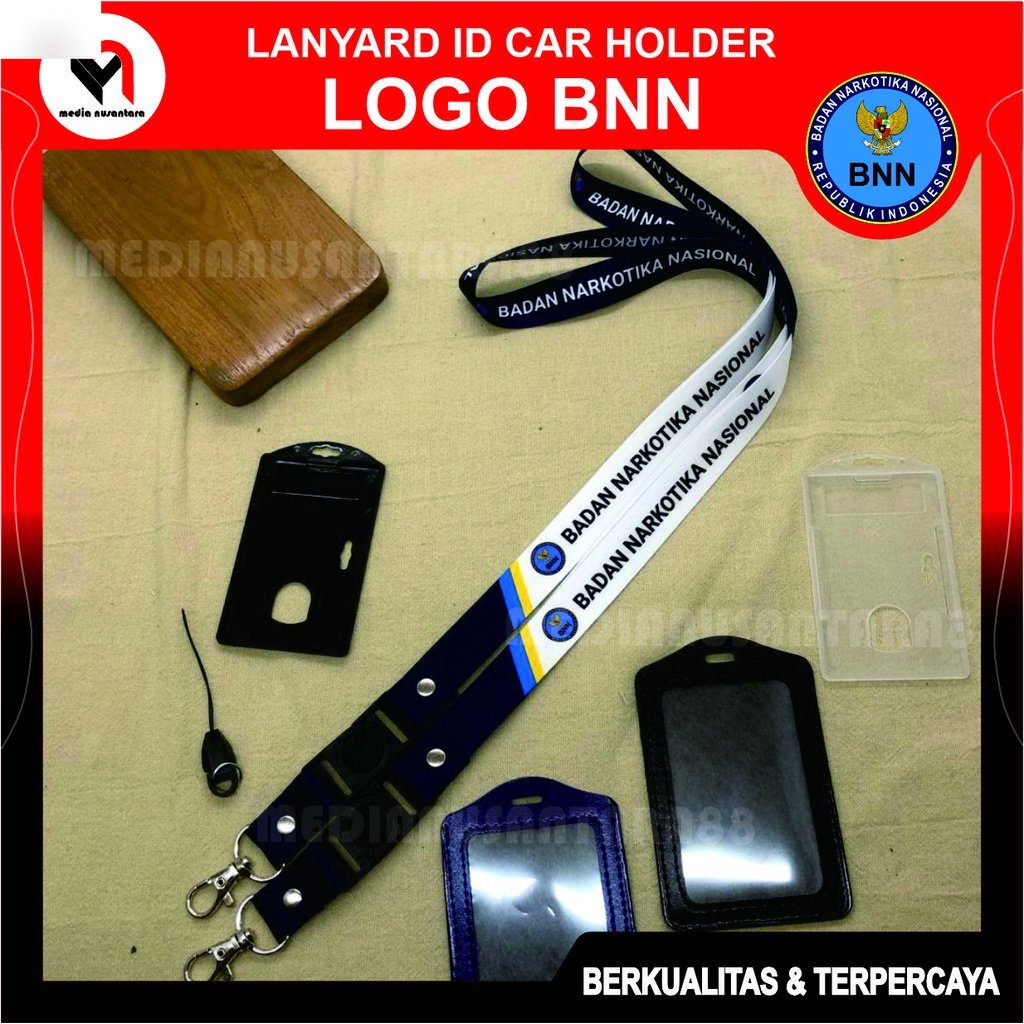 

BNN Tali Lanyard ID Card Digital Printing 2 Sisi Exclusive