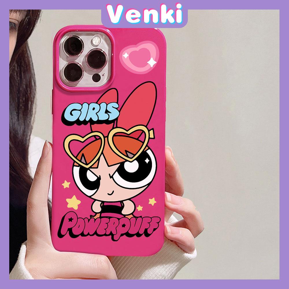 VENKI - For iPhone 11 iPhone Case Black Glossy TPU Soft Case Shockproof Protection Camera Cute Cartoon Character Compatible with iPhone 14 13 Pro max 12 Pro Max xr xs max 7 8Plus