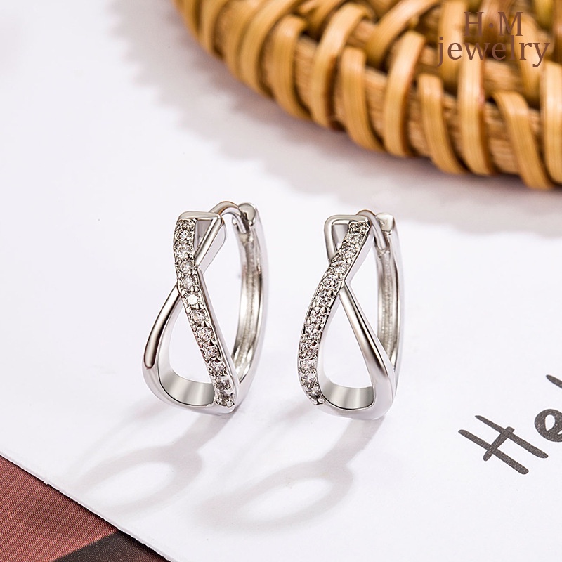 2023anting Berliku Geometris Baru Anting-Anting Sederhana Mewah Ringan