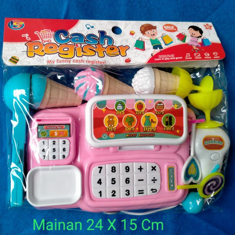 MAINAN KASIR/CASH REGISTER My funny cash register Grosir