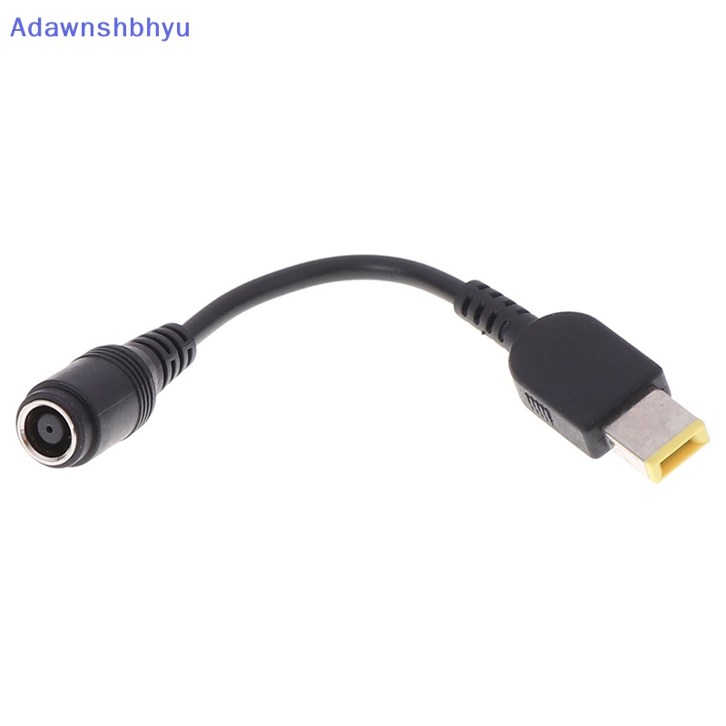 Adhyu 7.9 * 5.5 Round Jack to Square Plug End Adapter Converter Kabel Untuk Lenovo IBM ID