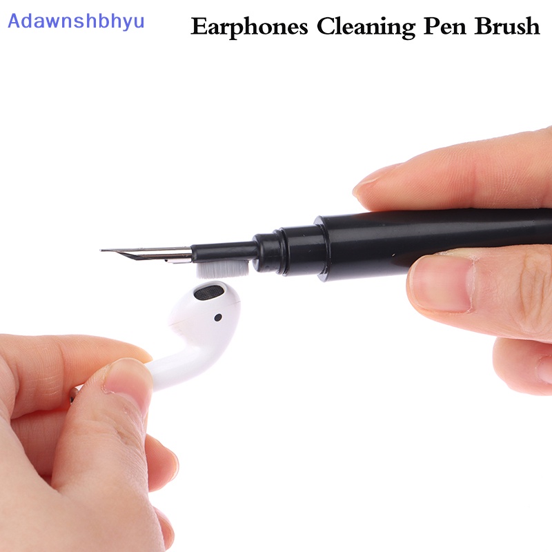 Adhyu 3in1 Pembersih Keyboard Komputer Brush Kit Earphone Cleaning Pen Untuk Headset Keyboard Cleaning Tools Cleaner Kit ID