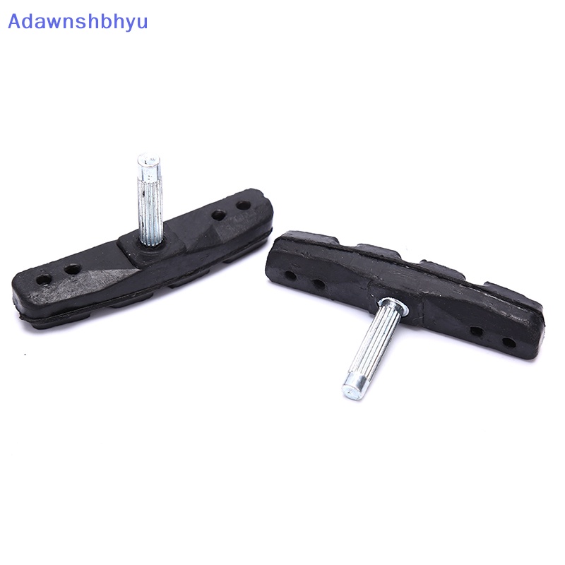 Adhyu 1pcs Sepeda Gunung Jalan Bersepeda Karet Penahan Rem Shoes Pads Aksesoris ID