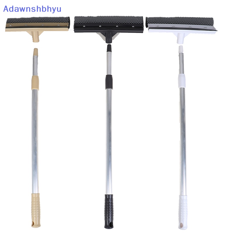 Adhyu Teleskopik Extendable Pembersih Squeegee Jendela Mobil Scrubber Brush Wiper Sponge ID