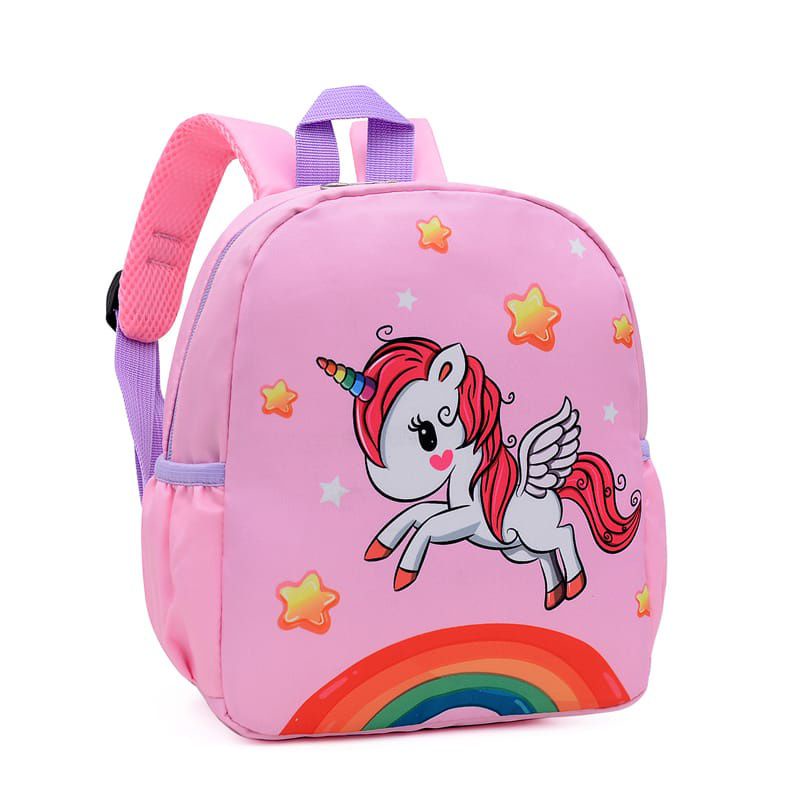 Tas Anak Terbaru Ransel Sekolah PAUD TK Dinir Motif Dino Unicorn Mermaid Zoo Dinosaurus Lucu Taman Kanak Kanak