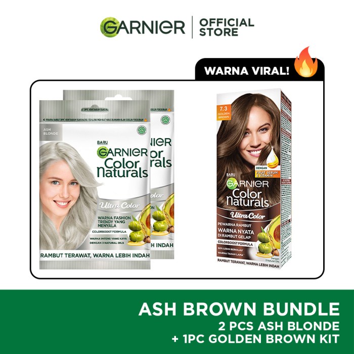 Garnier Ash Brown Bundle - AshBrown Kit