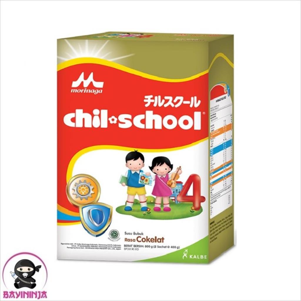 MORINAGA CHIL SCHOOL Regular Coklat Susu Box 800 g