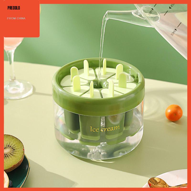 [Predolo] Popsicle Maker Reusable Easy Release Alat Pembuat Es Lilin Untuk Kue Rumah