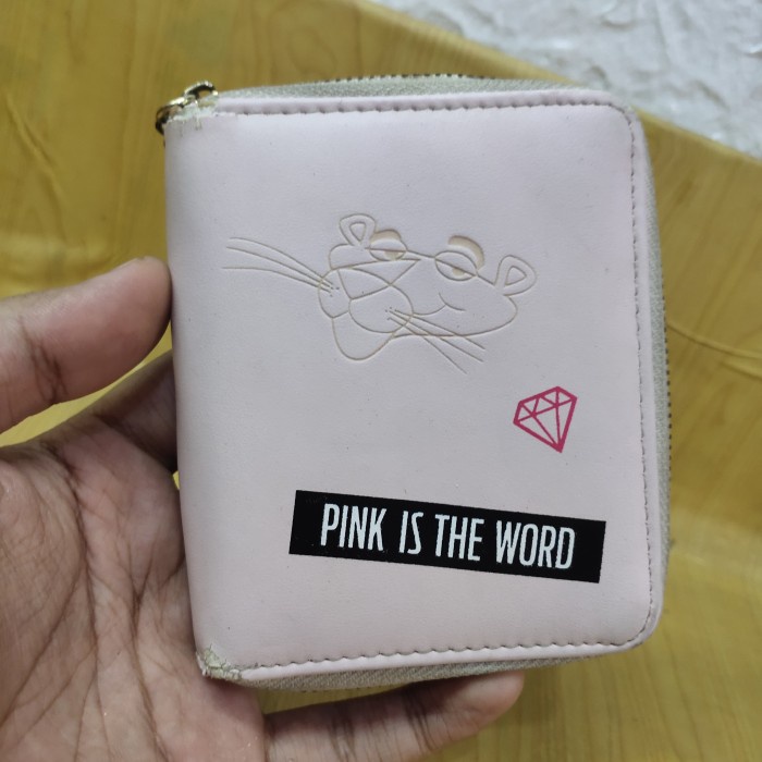 Dompet Miniso Wanita Pink Panther