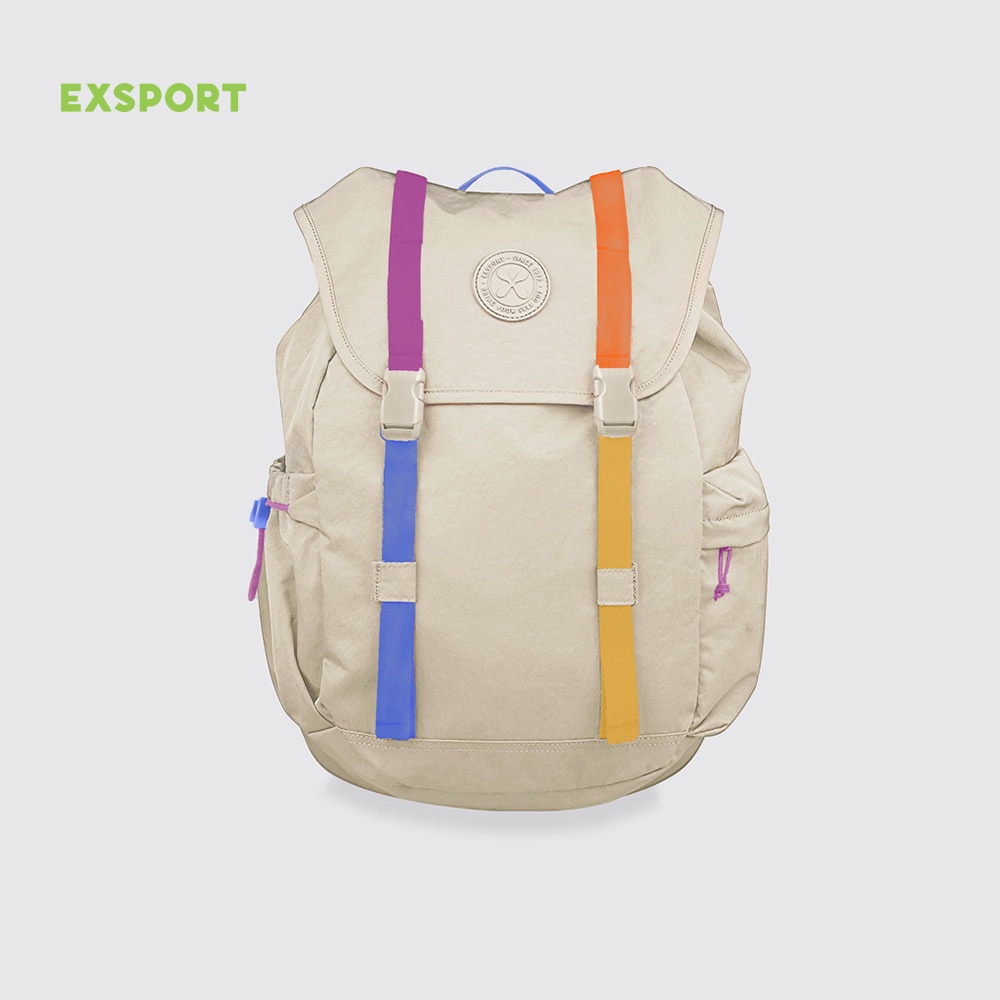 Exsport Tas Ransel  Scholar Laptop Backpack - Cream L