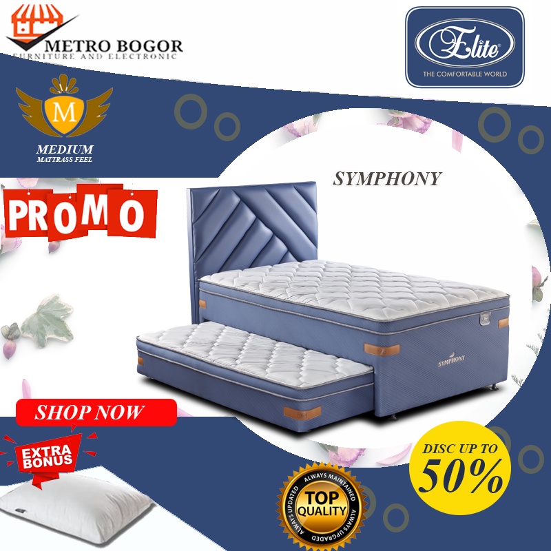 Elite Springbed 2 in 1 Symphony Latex BEST SELLER