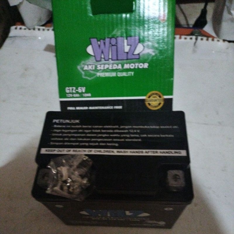 AKI MOTOR VARIO 125/150 TYPE MATIC SATRIA FU KLX N-MAX WILZ GTZ6S ACCU GEL AKI FULL KERING KALIMOSOD