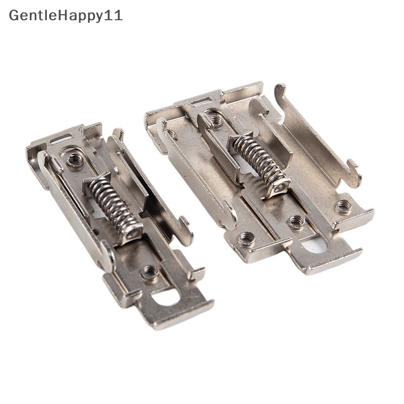 Gentlehappy 35mm DIN Rail Moung Tetap Gesper Snap Klip Penjepit Untuk DA AA DD VA VD LA Fase Tunggal Solid State Relay SSR id